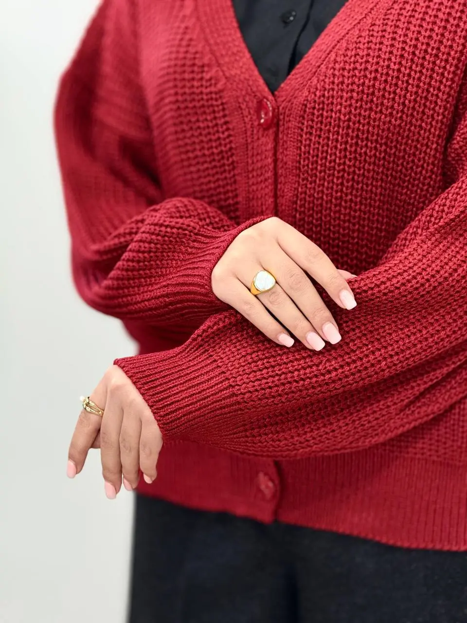 بافت جلو دکمه زویان